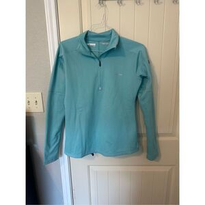 Columbia Women’s Blue Warden Lodge Half Zip Pullover Jacket - Size M